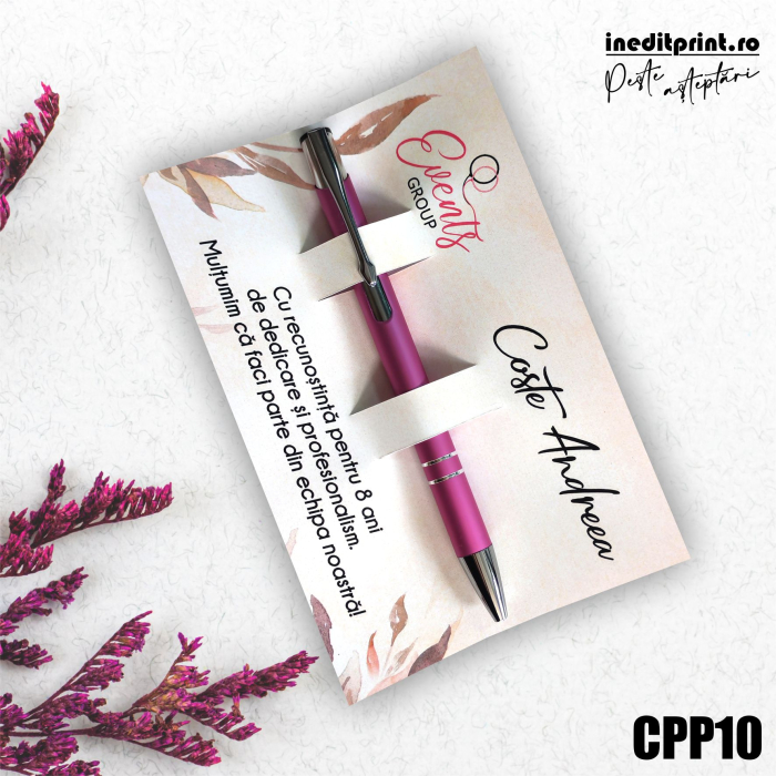 Set Pix + Cartonas personalizat Logo CPP10 [1]