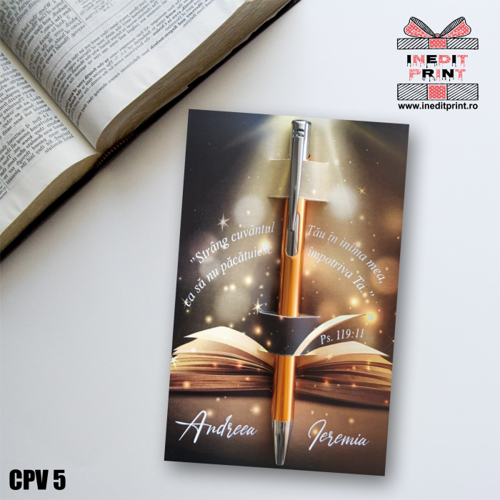 Set Pix + Cartonas personalizat Biblie CPV5 [1]