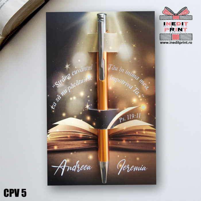 Set Pix + Cartonas personalizat Biblie CPV5 [2]