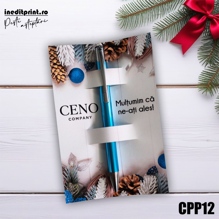 Set Pix + Cartonas personalizat Craciun Firme CPP12 [1]