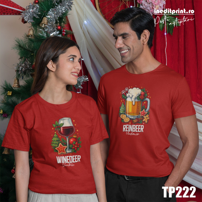 Set tricouri de craciun personalizat TP222 [5]