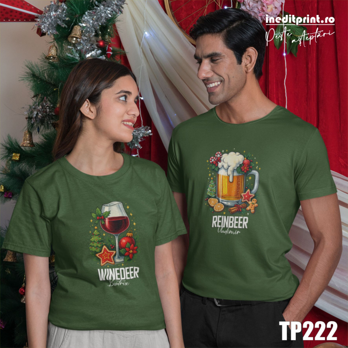 Set tricouri de craciun personalizat TP222 [2]