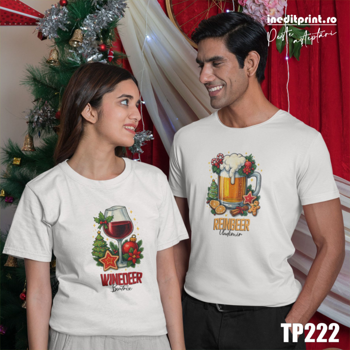 Set tricouri de craciun personalizat TP222 [4]