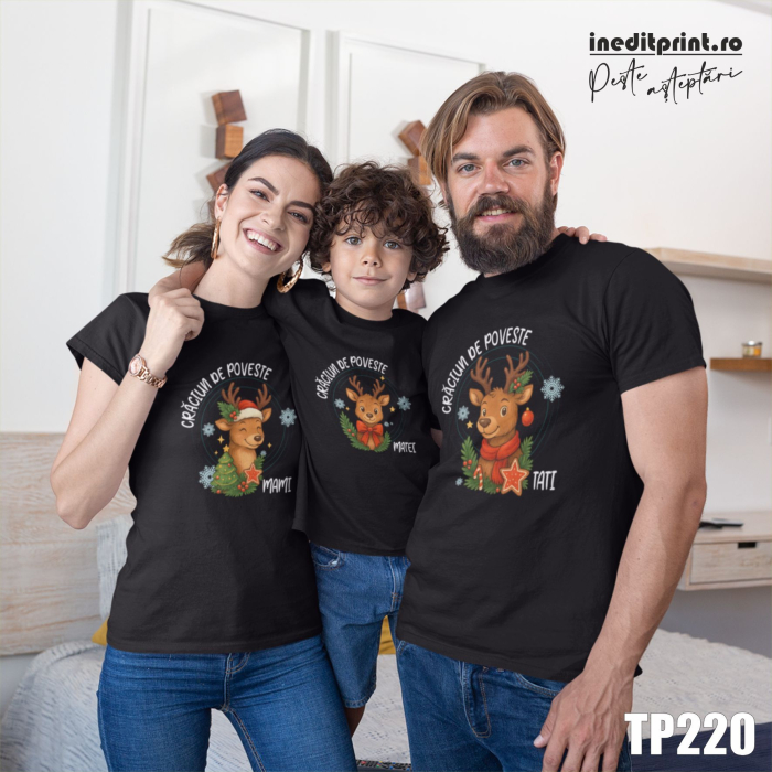 Set tricouri pentru familie de craciun personalizat TP220 [2]