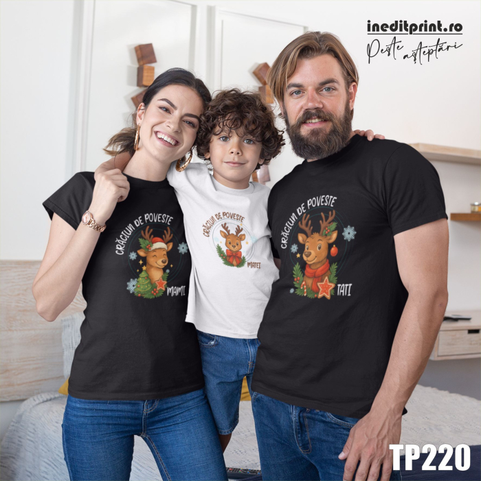 Set tricouri pentru familie de craciun personalizat TP220 [4]
