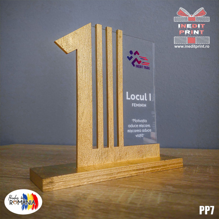Set trofee personalizate locurile 1, 2 și 3 PP7 [3]