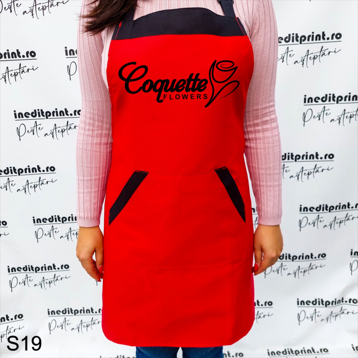 Șorț personalizat Coquette Flowers S19 [4]