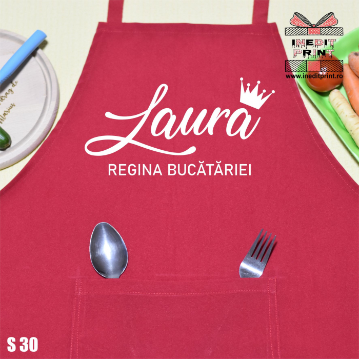 Șorț personalizat Regina bucătăriei S30 [8]