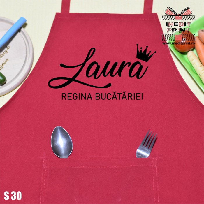 Șorț personalizat Regina bucătăriei S30 [9]