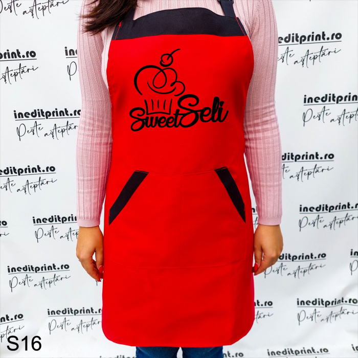 Șorț personalizat Sweet S16 [5]