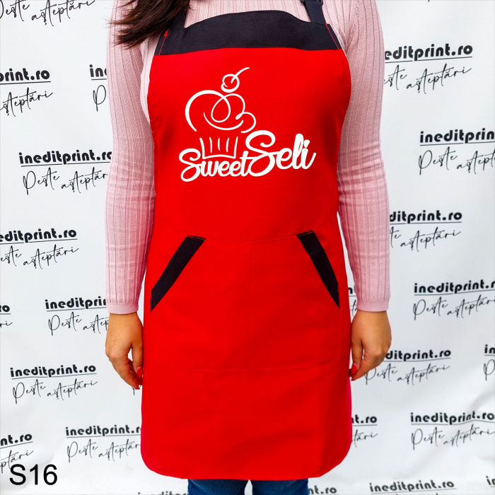 Șorț personalizat Sweet S16 [3]