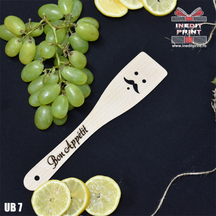 Spatulă cu mustață personalizată Bon appetit UB7 [2]