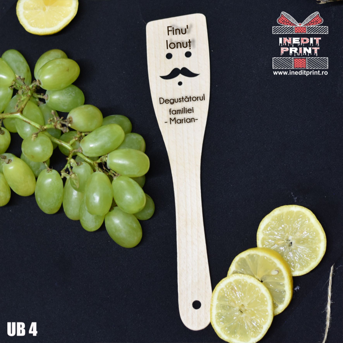 Spatulă cu mustață personalizată Finu UB4 [2]
