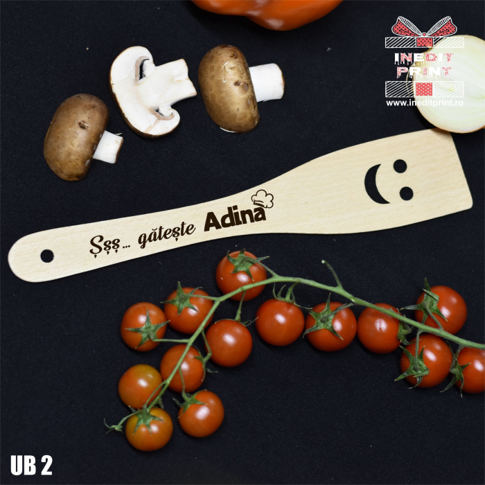 Spatulă cu zâmbet personalizată Gătește  UB2 [2]