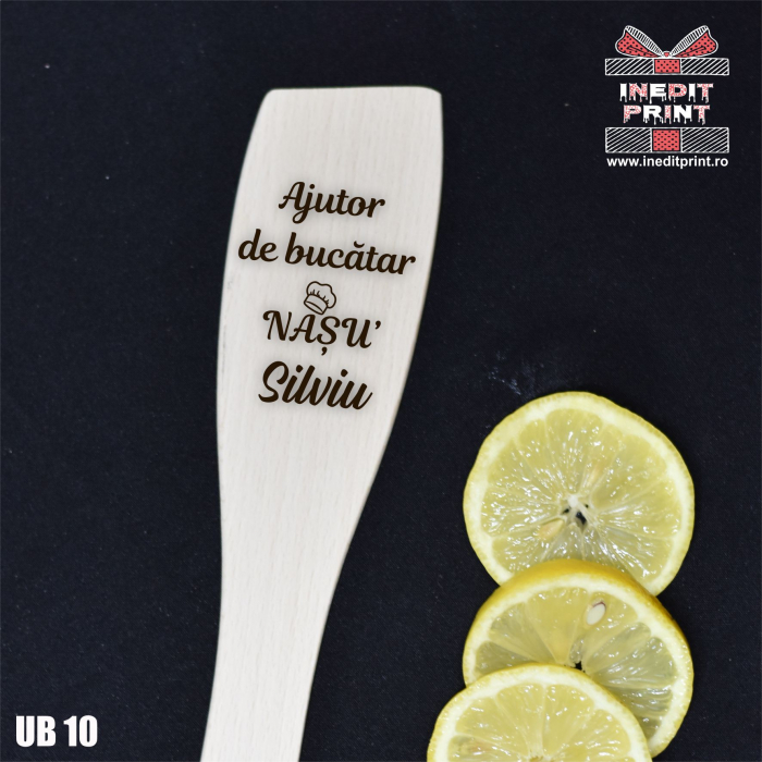 Spatulă dreaptă personalizată Ajutor de bucătar UB10 [2]