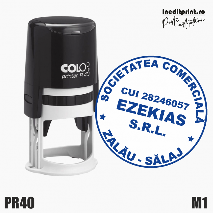 Stampila Printer R40 Societate Comerciala [2]