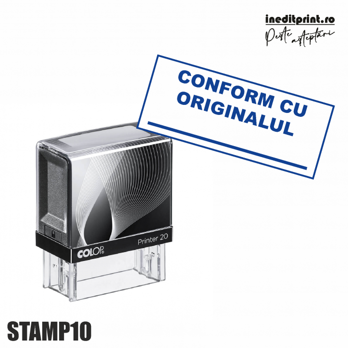 Stampila Printer STAMP10 - Conform cu Originalul Semnatura [2]
