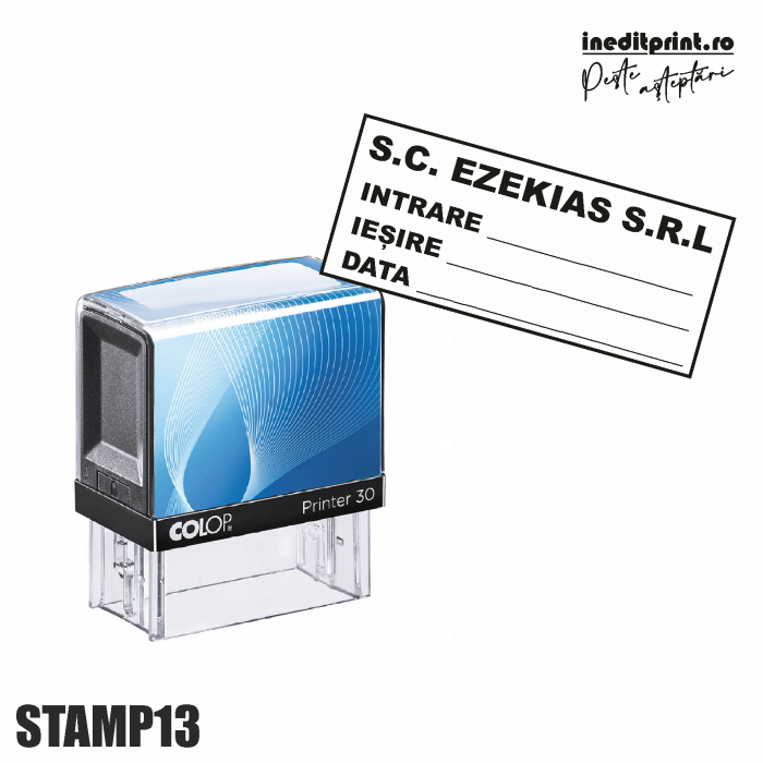 Stampila Printer STAMP13 - Intrare / Iesire [1]
