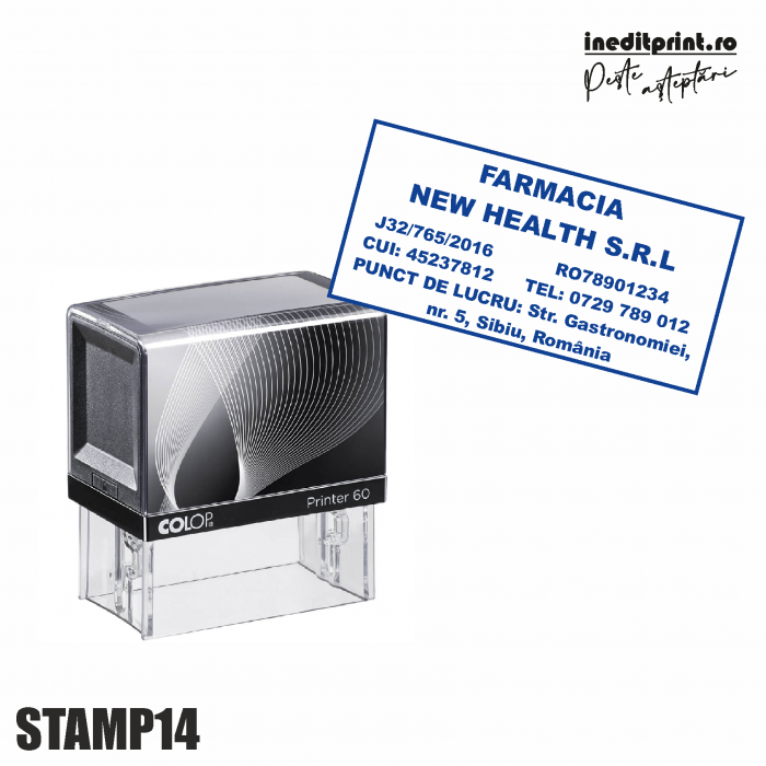 Stampila Printer STAMP14 - Farmacii [2]