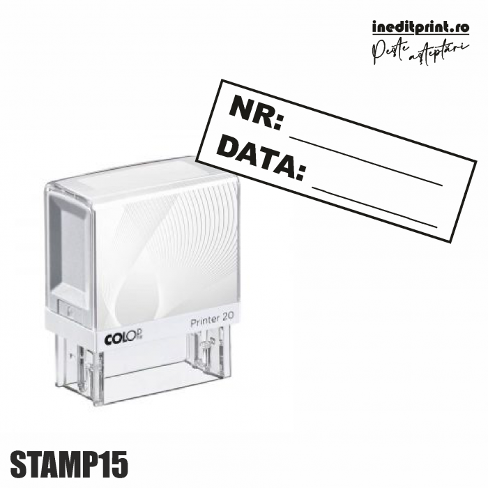 Stampila Printer STAMP15 - Numar si Data [1]