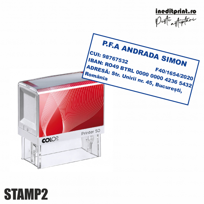 Stampila Printer STAMP2 - PFA [2]