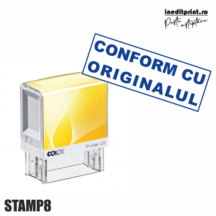 Stampila Printer STAMP8 - Conform cu Originalul [2]