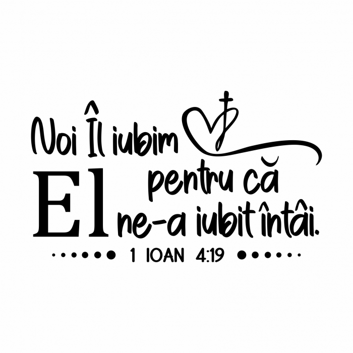 Sticker 1 Ioan 4:19 STC12 [3]