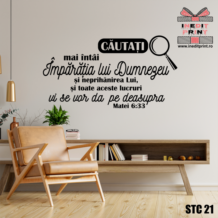 Sticker Matei 6:33 STC21 [2]