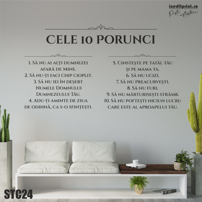 Sticker Cele 10 Porunci STC24 [2]
