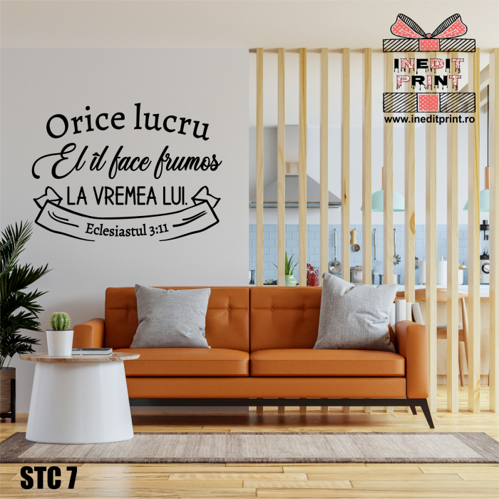 Sticker Eclesiastul 3:11 STC7 [2]