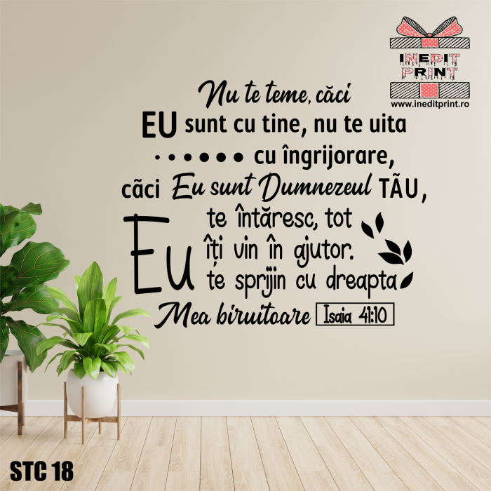 Sticker Isaia 41:10 STC18 [2]
