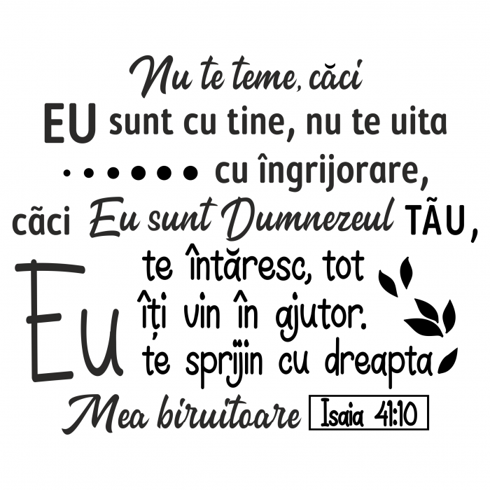 Sticker Isaia 41:10 STC18 [3]