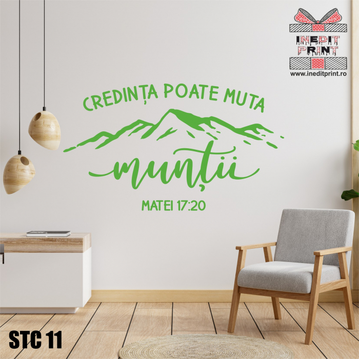 Sticker Matei 17:20 STC11 [2]