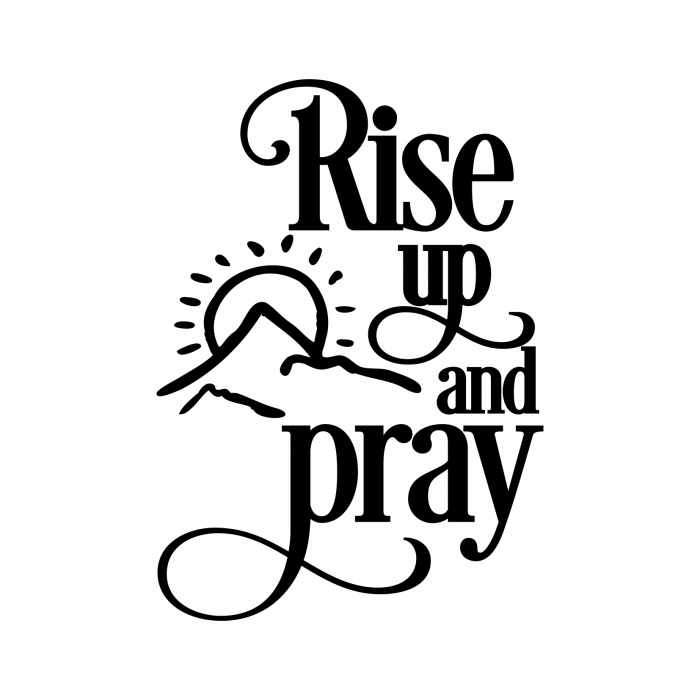 Sticker Rise up and pray STC5 [3]