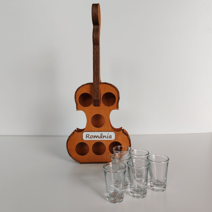 Suport Pahare in forma de Vioara SVR104 [3]