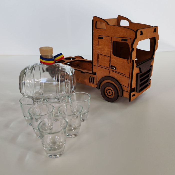 Suport Sticla cu pahare Camion Romania SVR109 [3]