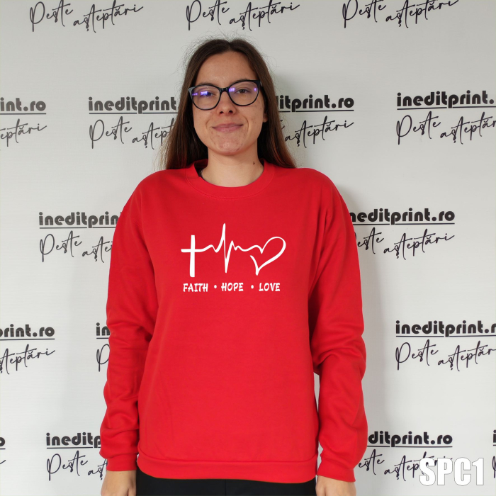 Sweatshirt Faith Hope Love SCP1 [1]