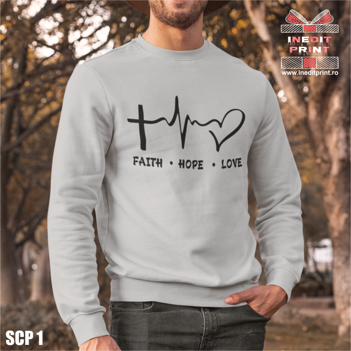 Sweatshirt Faith Hope Love SCP1 [5]