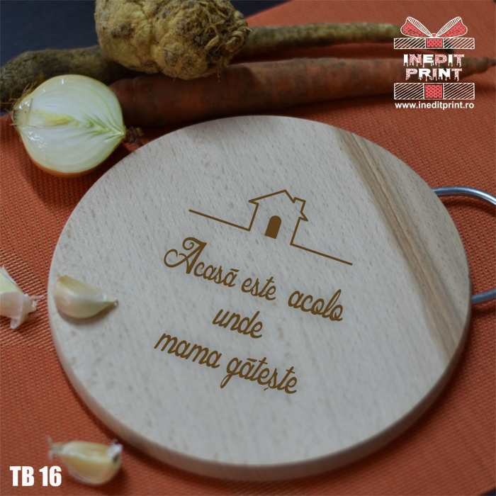 Tocător personalizat cu mâner Acasă TB16 [2]
