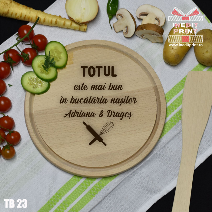 Tocător personalizat Bucataria nasilor TB23 [2]