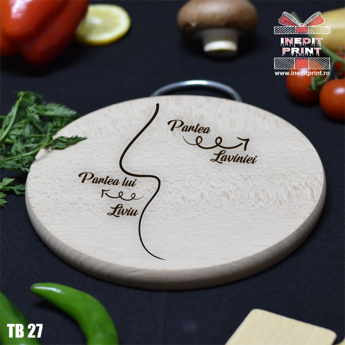 Tocător personalizat cu mâner Partea TB27 [2]