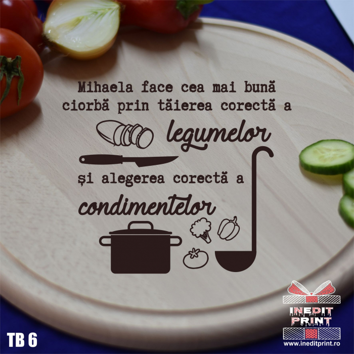 Tocător personalizat Preparare TB6 [3]