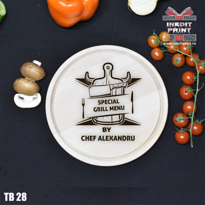 Tocător personalizat Special Menu TB28 [2]