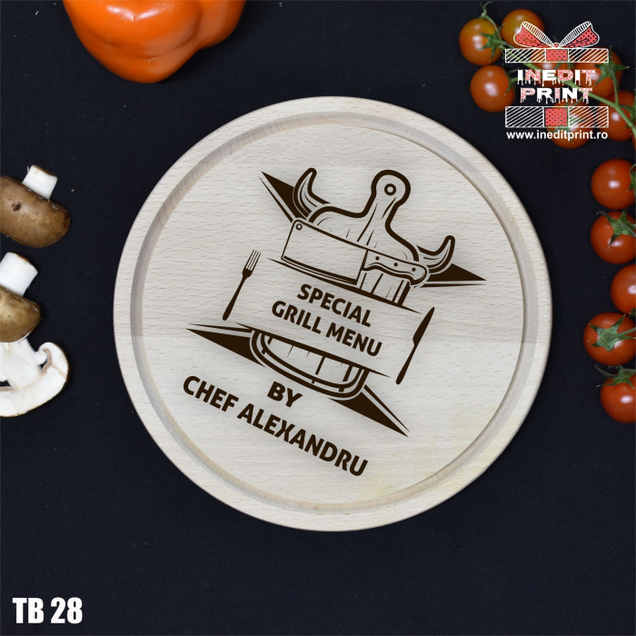 Tocător personalizat Special Menu TB28 [3]