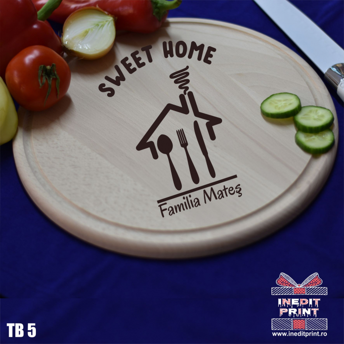 Tocător personalizat Sweet home TB5 [2]