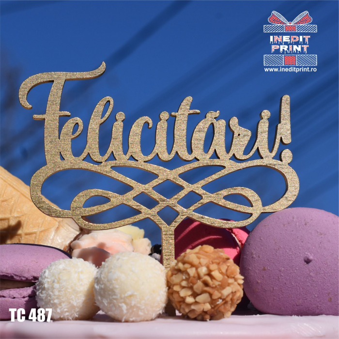 Topper tort Felicitari TC487 [3]