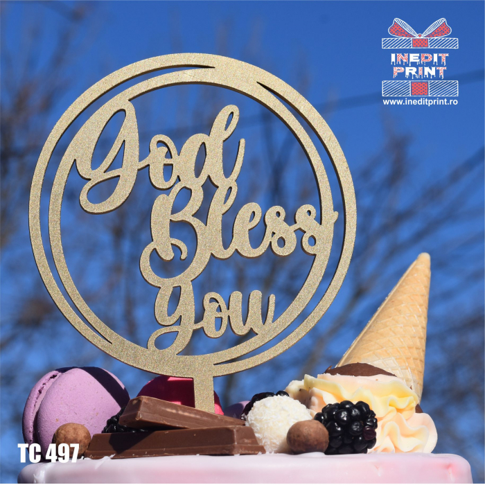 Topper tort God Bless You TC 497 [2]