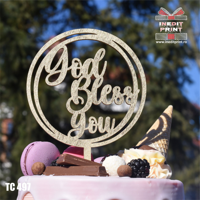 Topper tort God Bless You TC 497 [4]