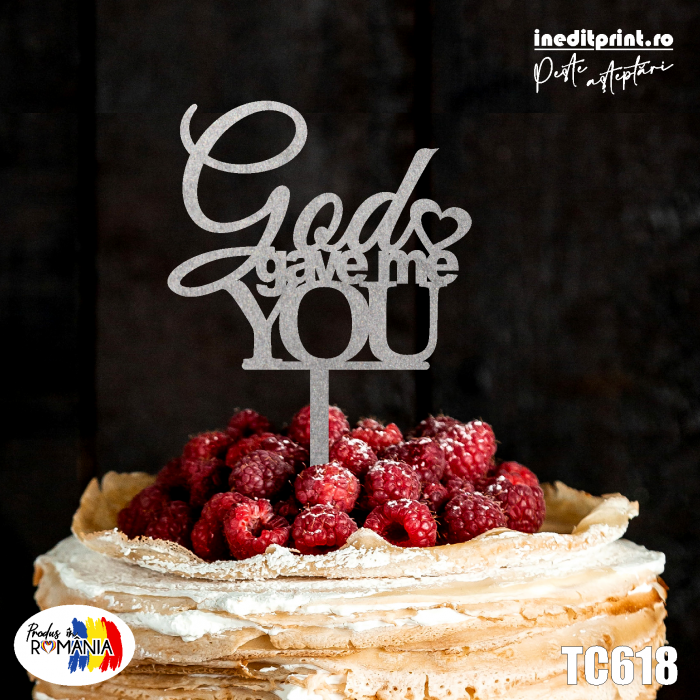 Topper tort God gave me you TC618 [2]