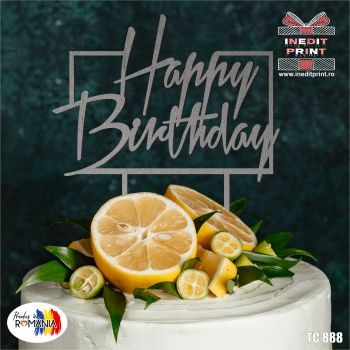 Topper Tort Happy Birthday TC888 [5]